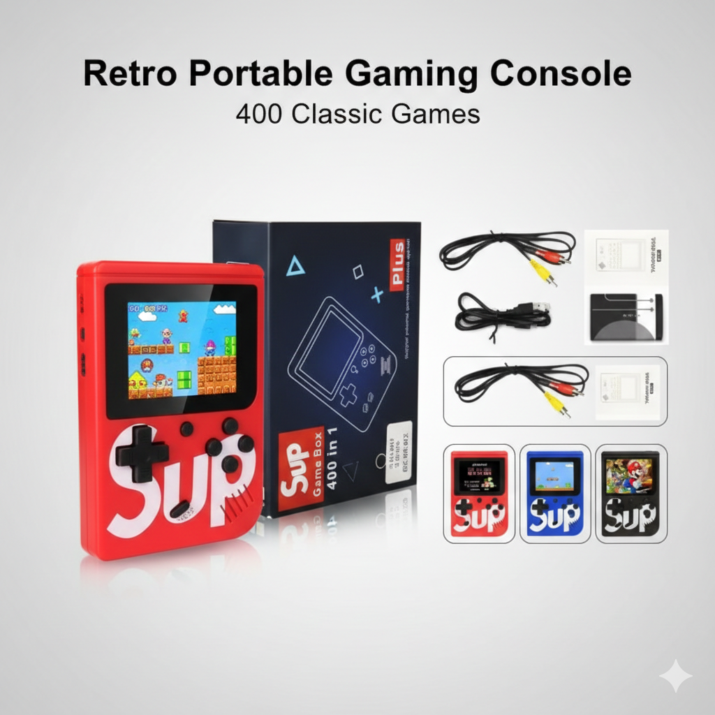 Sup video game box 400 in 1