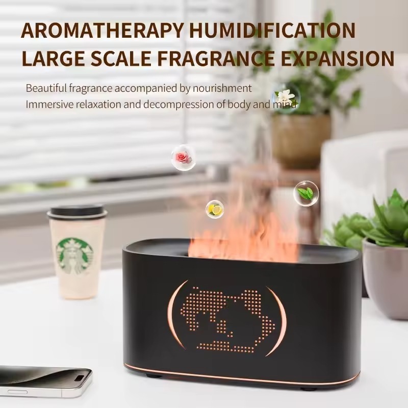 Essential Oil Diffuser 160ml Air Humidifier with 7 Color LED Light for Home Or Office Air Humidification Accessories