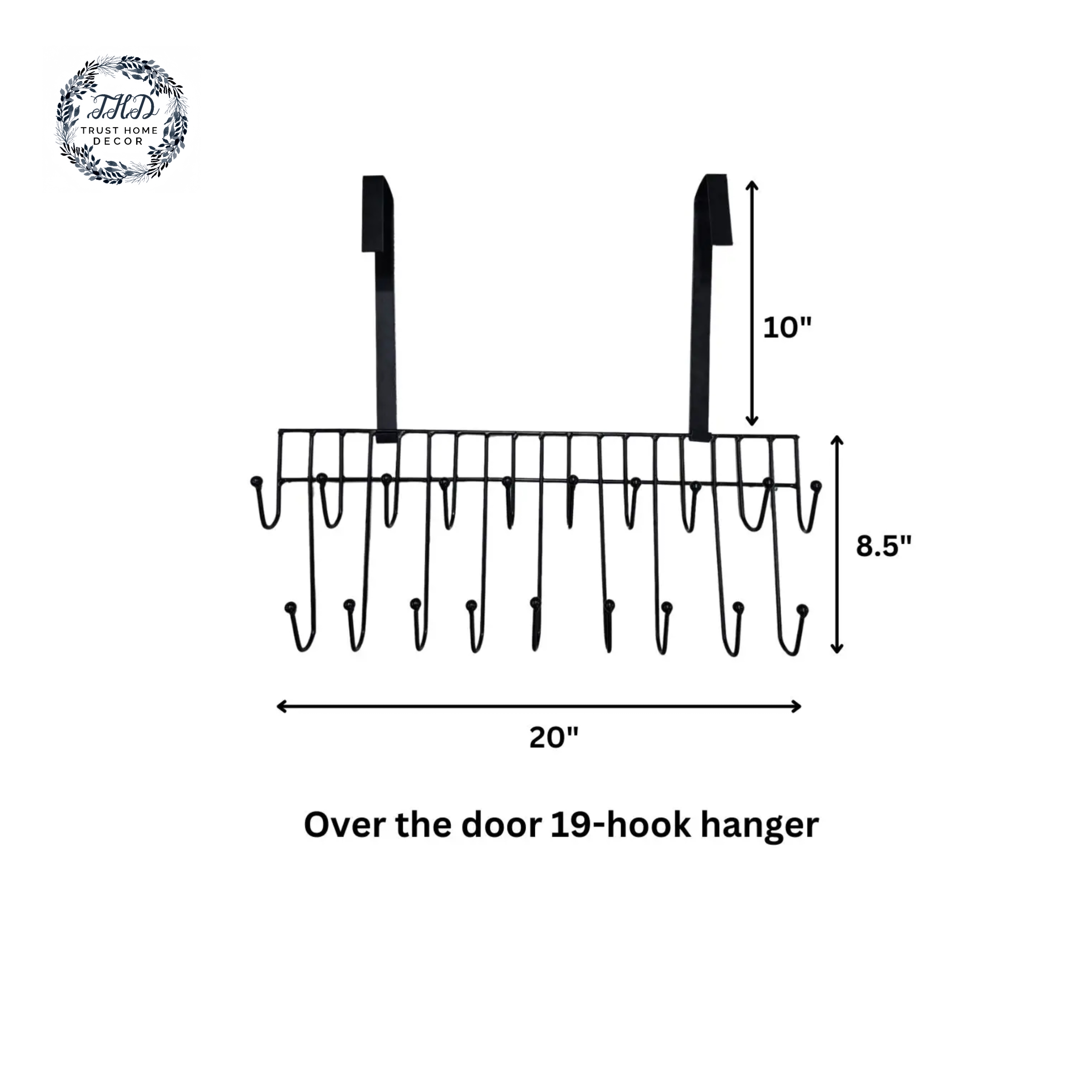 19-hook door hanger