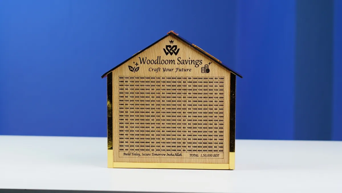 •	Dream House Saving Box –1.5 Lakh🏠💰