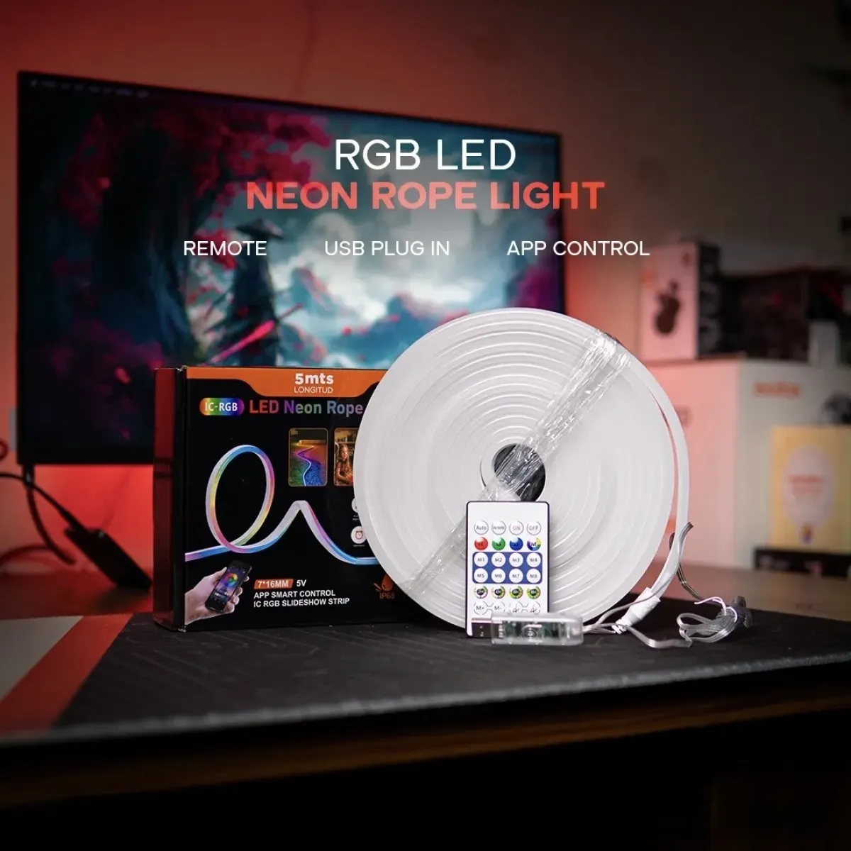 RGB LED Neon Rope Light
