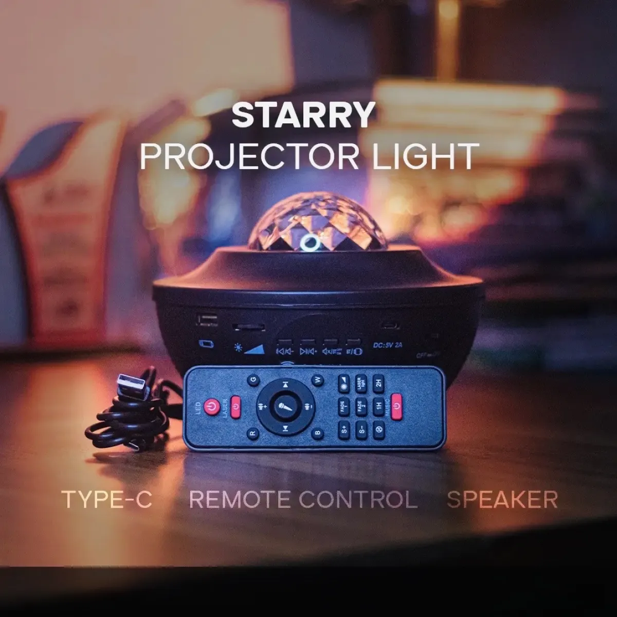 Starry Projector Light✨🚚 Delivery Charge FREE!