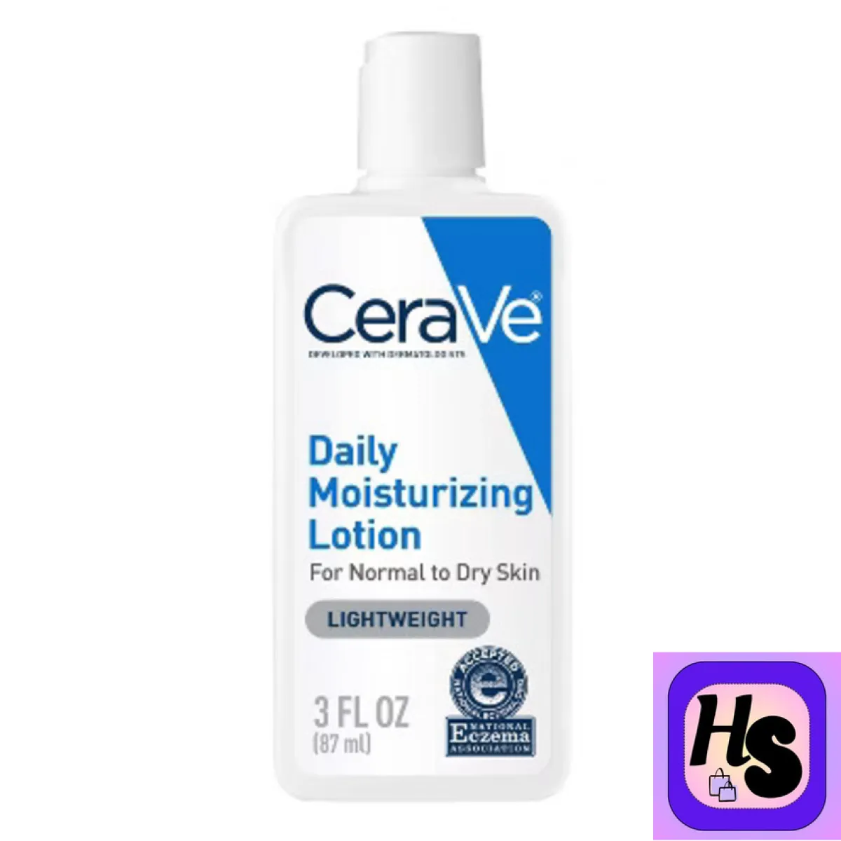 CeraVe Moisturizing Face and Body Lotion, 3.0 fl oz