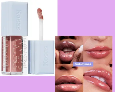 Kosas Wet Lip Oil Plumping Peptide Lip Treatment Gloss, 4.6 mL(full size)_img_0