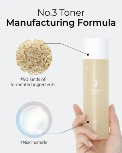 Numbuzin No.3 Super Glowing Essence Toner - 200ml_img_2