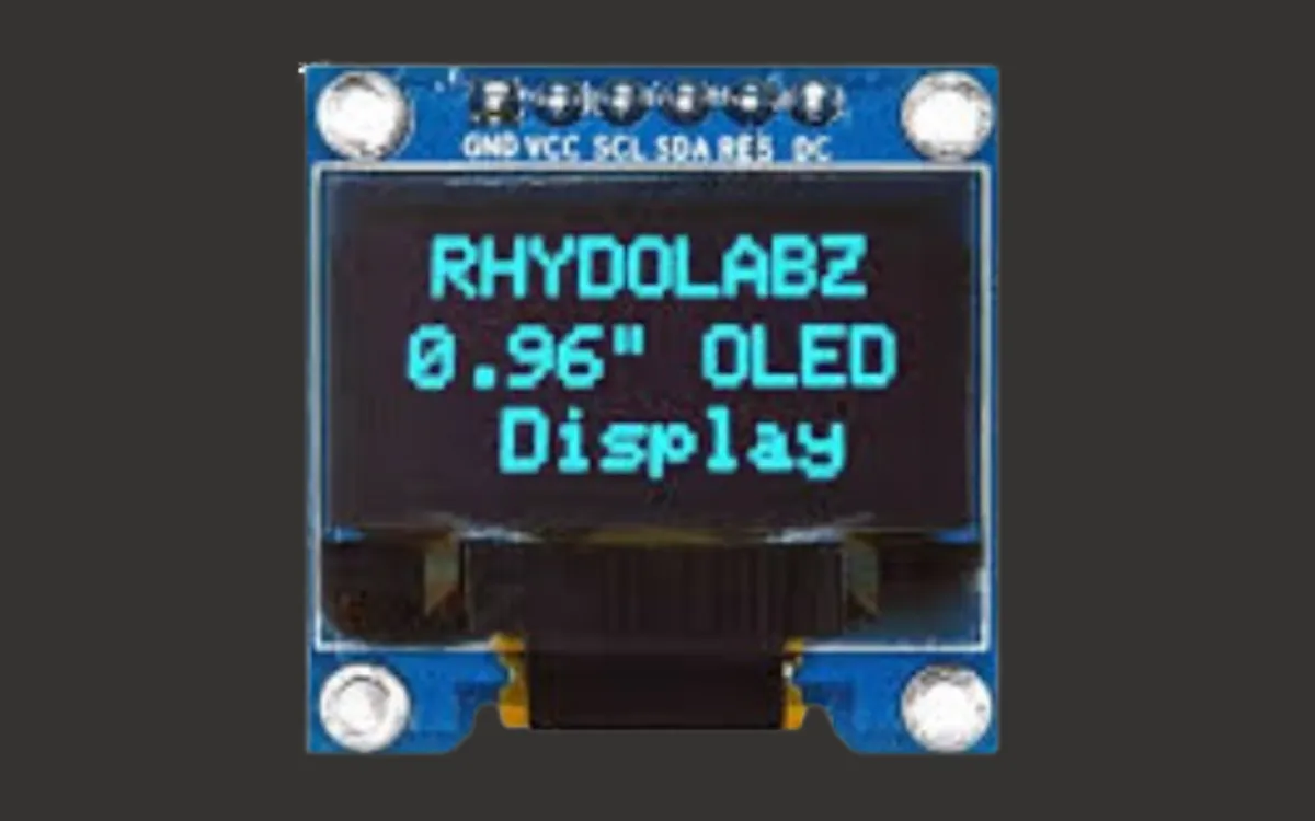 0.96" Inch I2C OLED Display White
