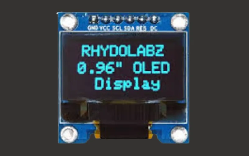 0.96" Inch I2C OLED Display White