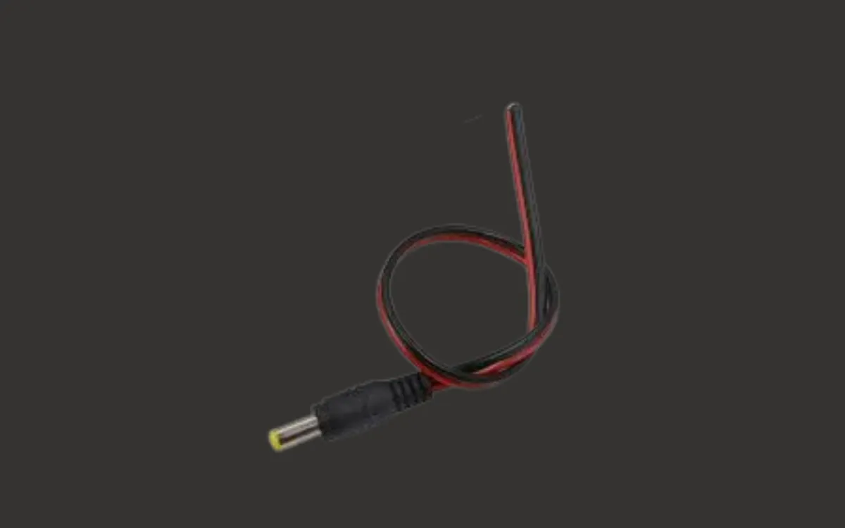 DC Barrel Power Jack Plug Connector 2.1mm x 5.5mm x 9mm