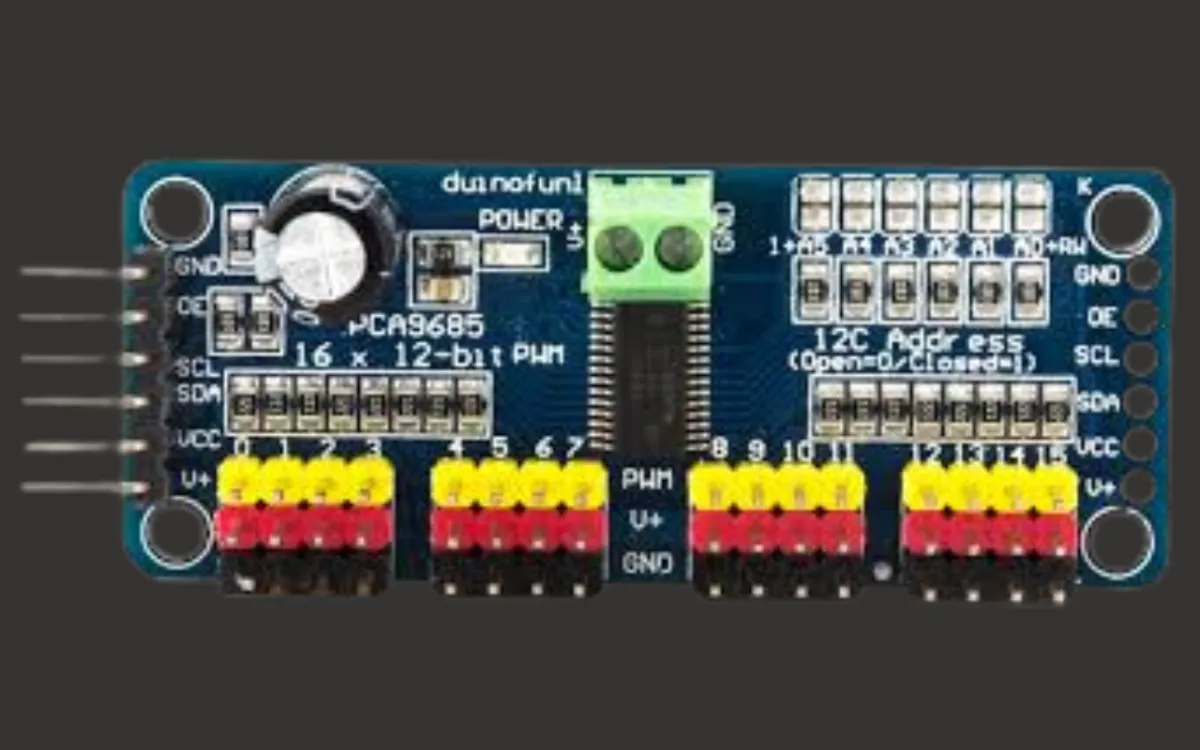 16 Channel 12 bit PWM / Servo Driver I2C Interface PCA9685