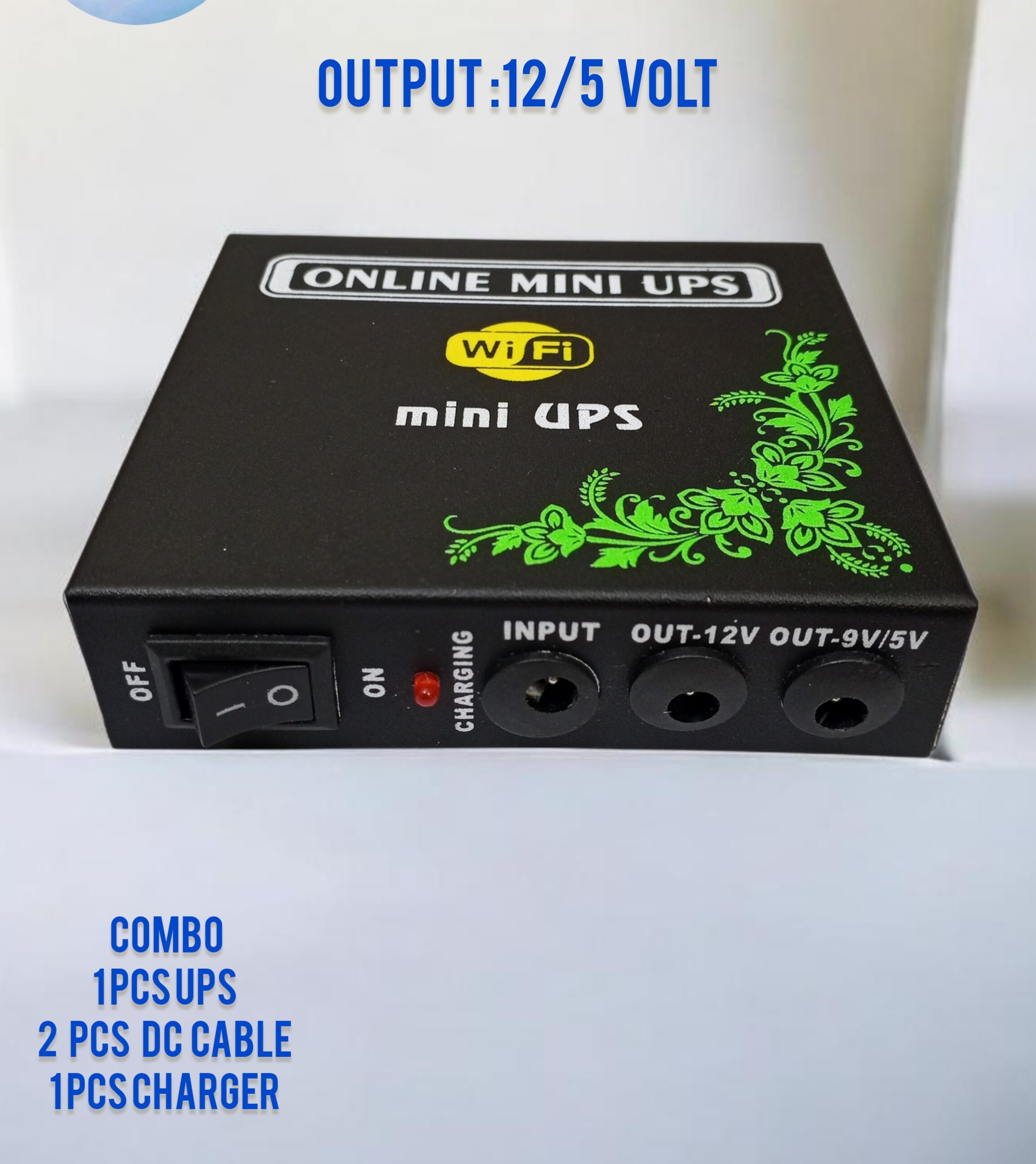 Output For Routing 10000mah Wifi Ups for router onu and others | Electric store bd