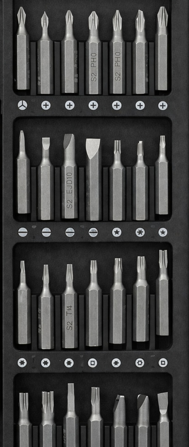 Professional 24-in-1 Precision Screwdriver Set (Model 6024B) image 4