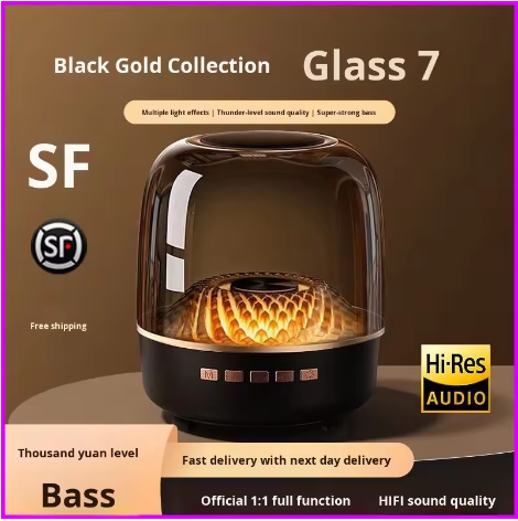 Small Smart Speaker Heavy Subwoofer Wireless for Bluetooth Technology Outdoor Audio Card Voice Musical Instrument Accessory image 4
