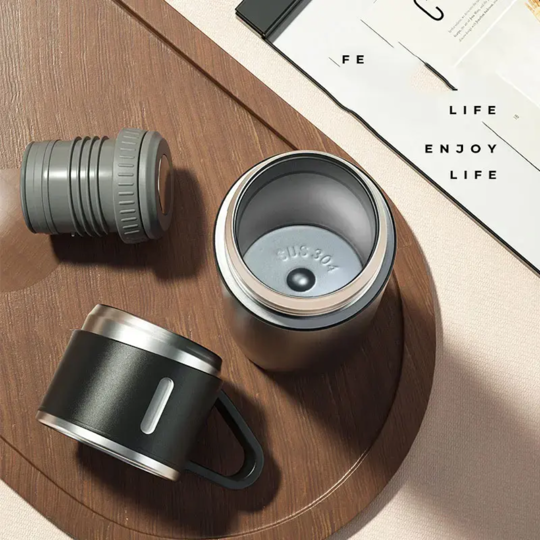 Vacuum Flask Set Drinking Water Bottle image 4