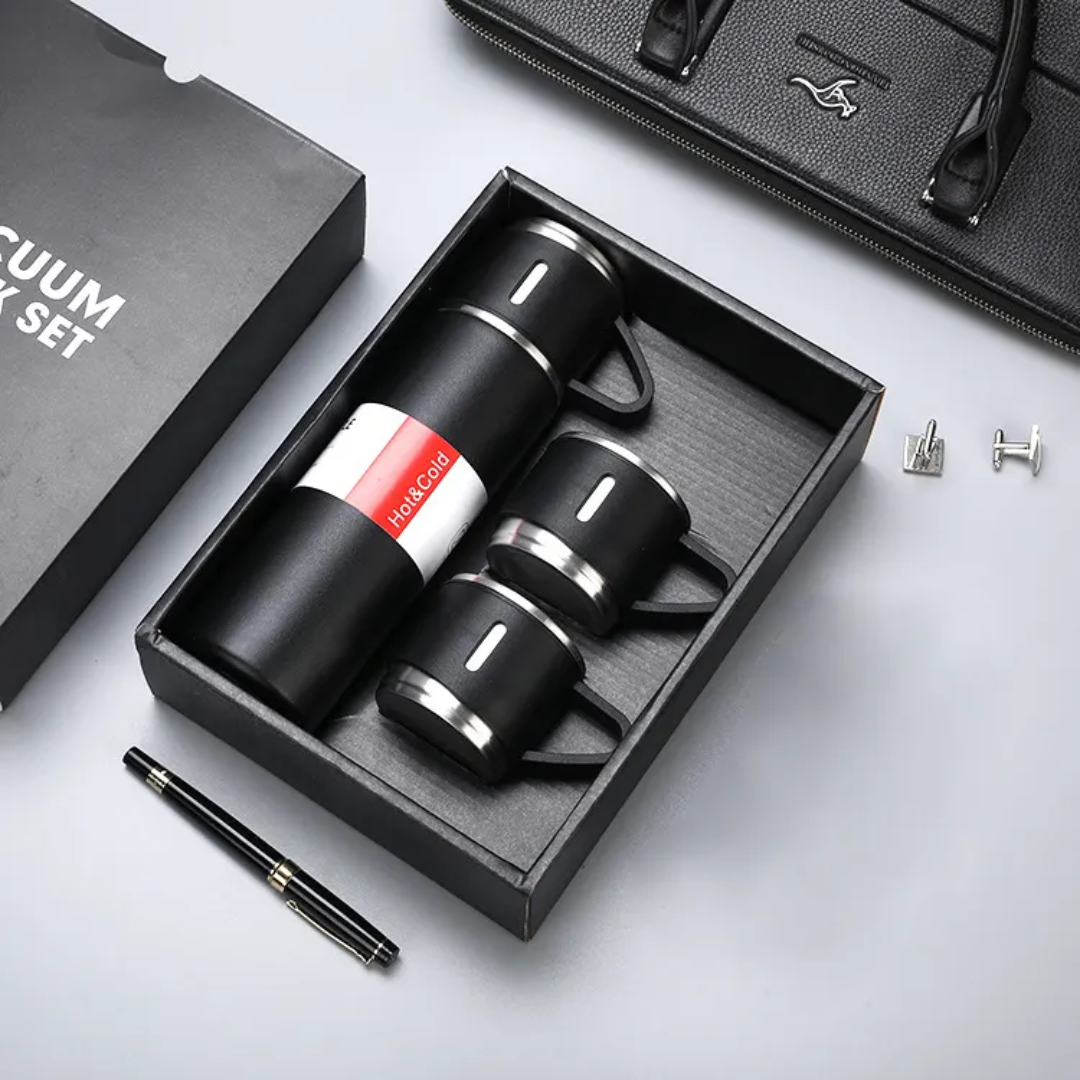 Vacuum Flask Set Drinking Water Bottle image 5