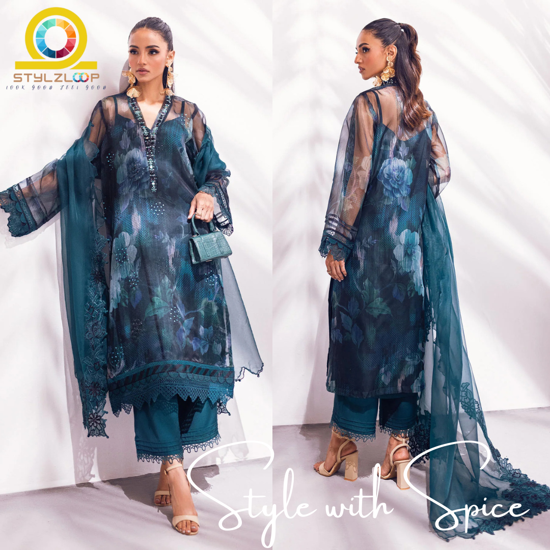 Nureh-4 | Festive | COCO LOVE (4 Piece) Imported from PAKISTAN - Image 3