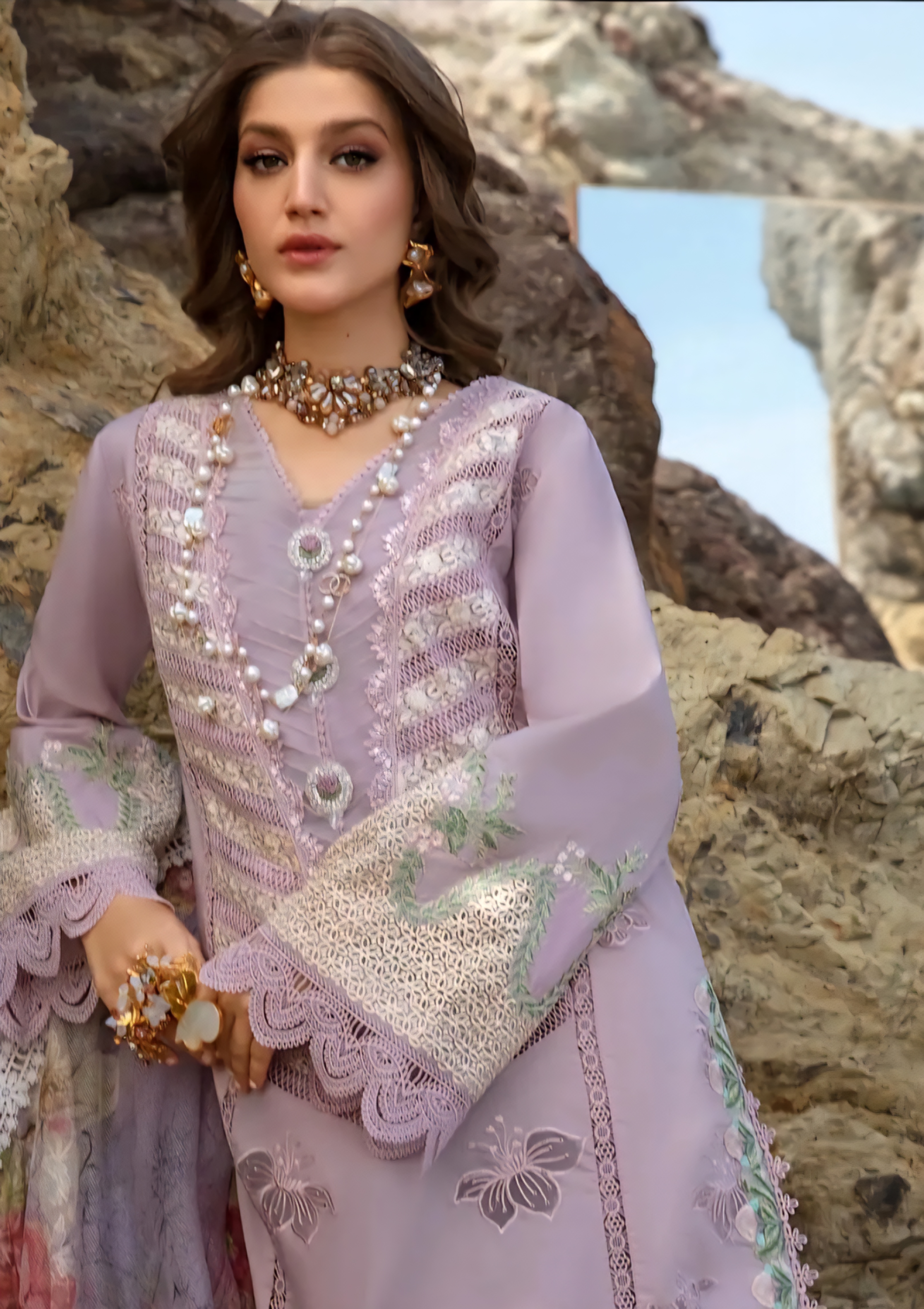 CRIMSON LUXERY LAWN COLLECTION - Image 1