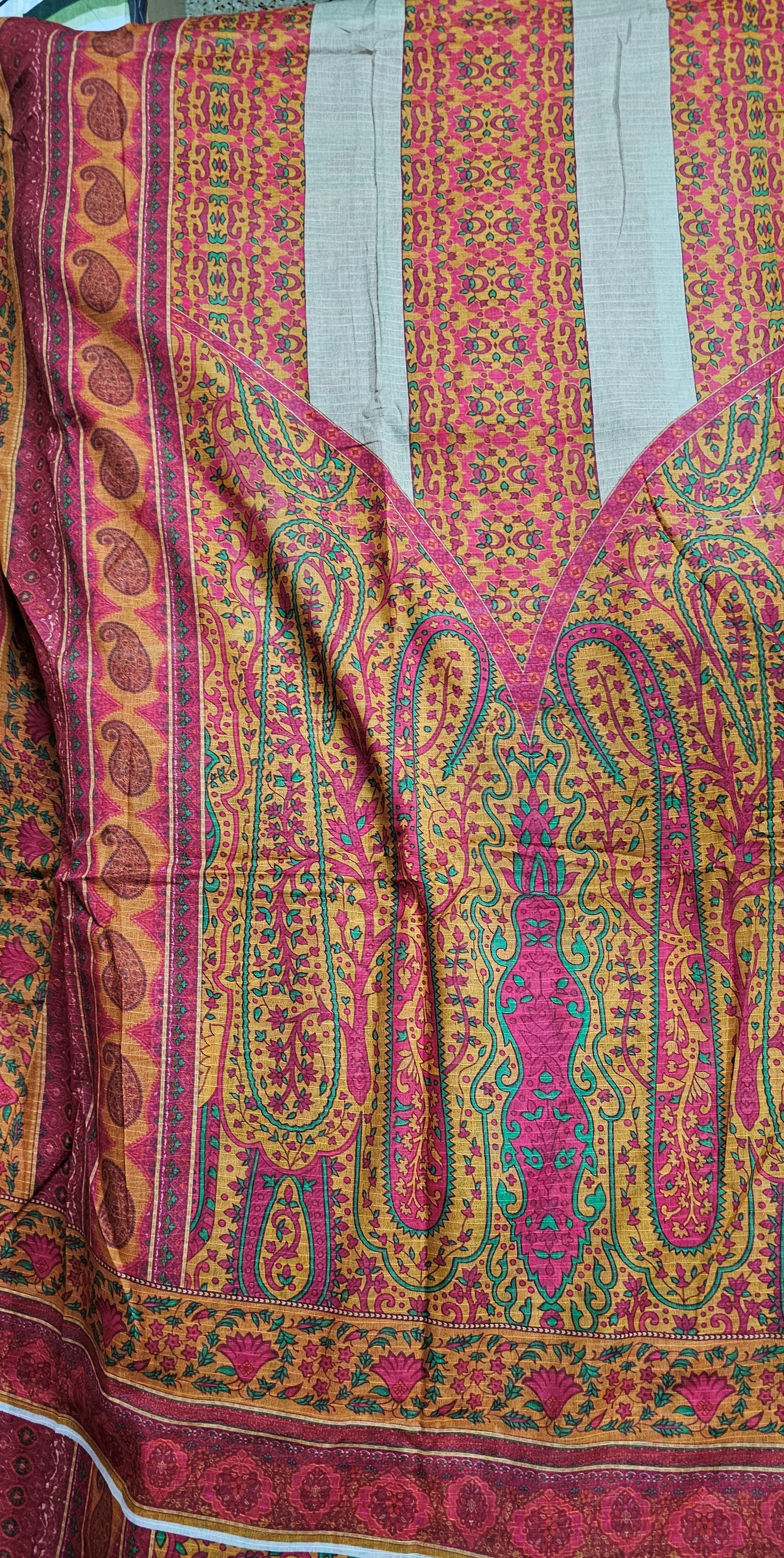 3-PC Pakistani Inspired Dori Cotton Premium Collection | 002 - Image 3