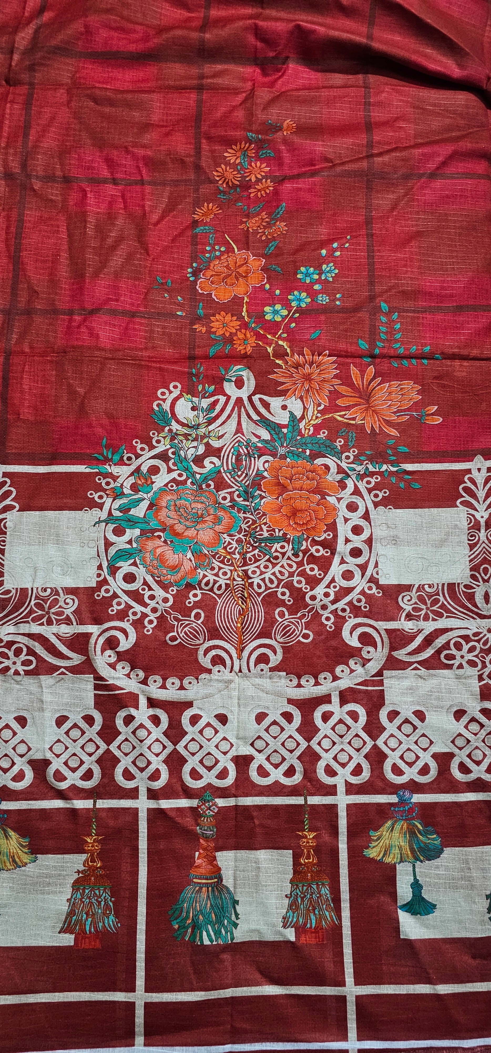 3-PC Pakistani Inspired Dori Cotton Premium Collection | 001 - Image 4