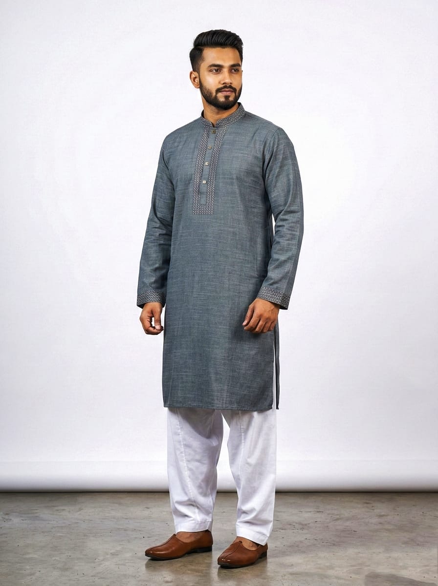 Panjabi Dark Ash -01