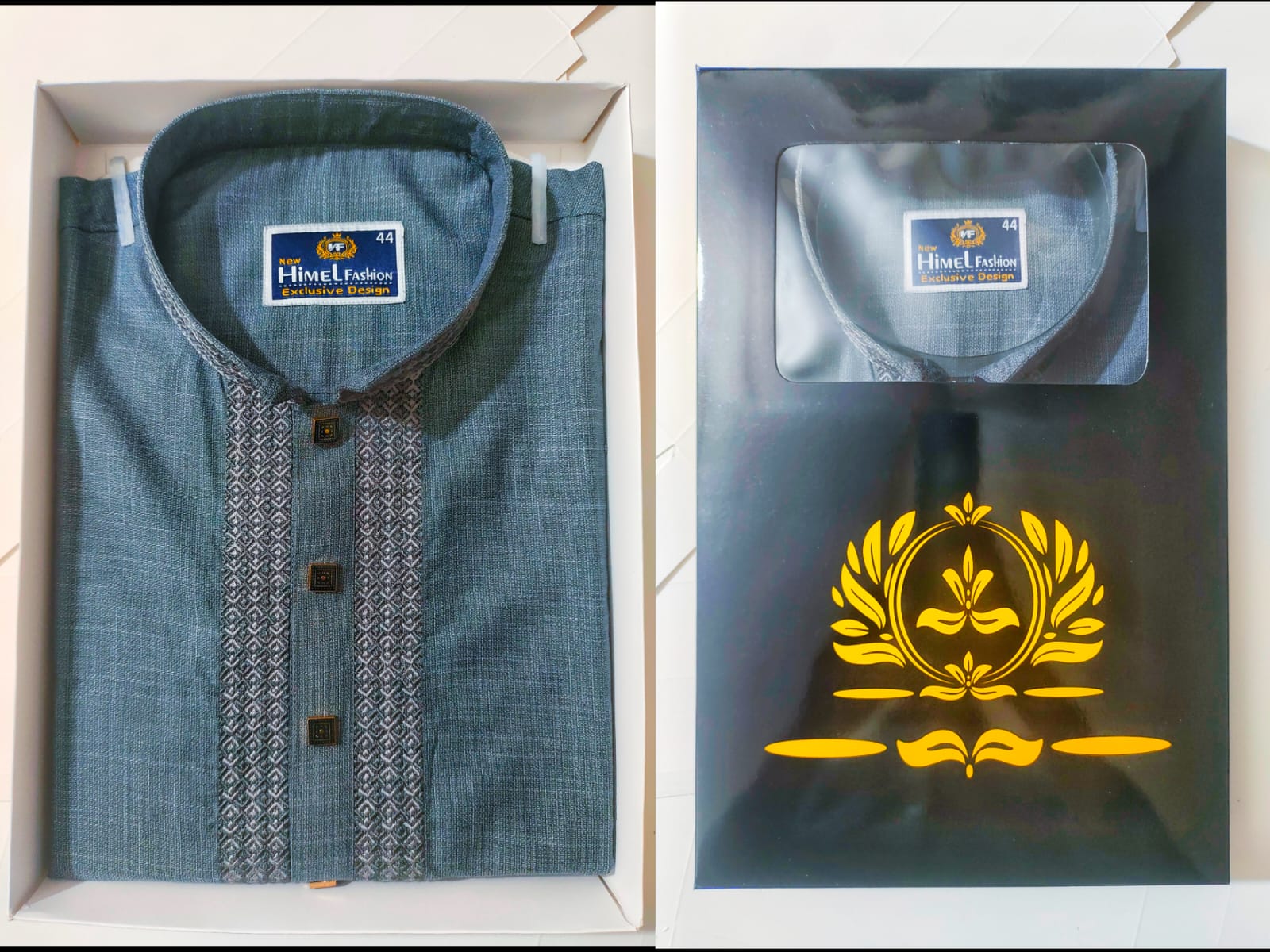 Panjabi Dark Ash -01 - Image 3