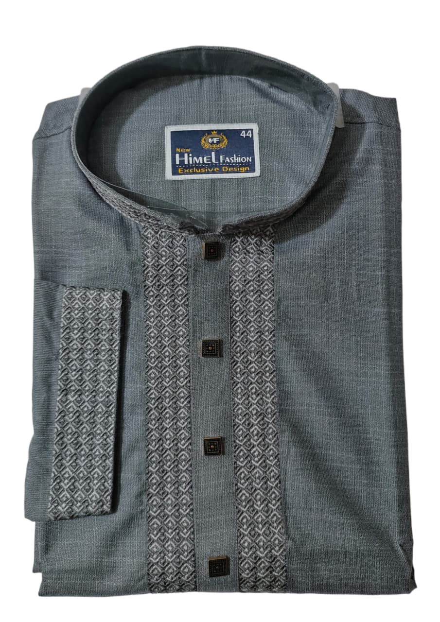 Panjabi Dark Ash -01 - Image 2