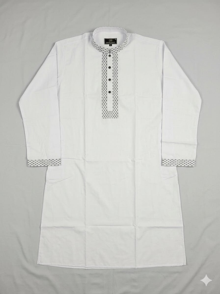 Panjabi White -05 - Image 1