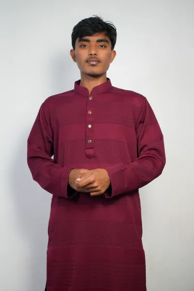 প্রিমিয়াম কোয়ালিটির খাদি পাঞ্জাবি_img_1