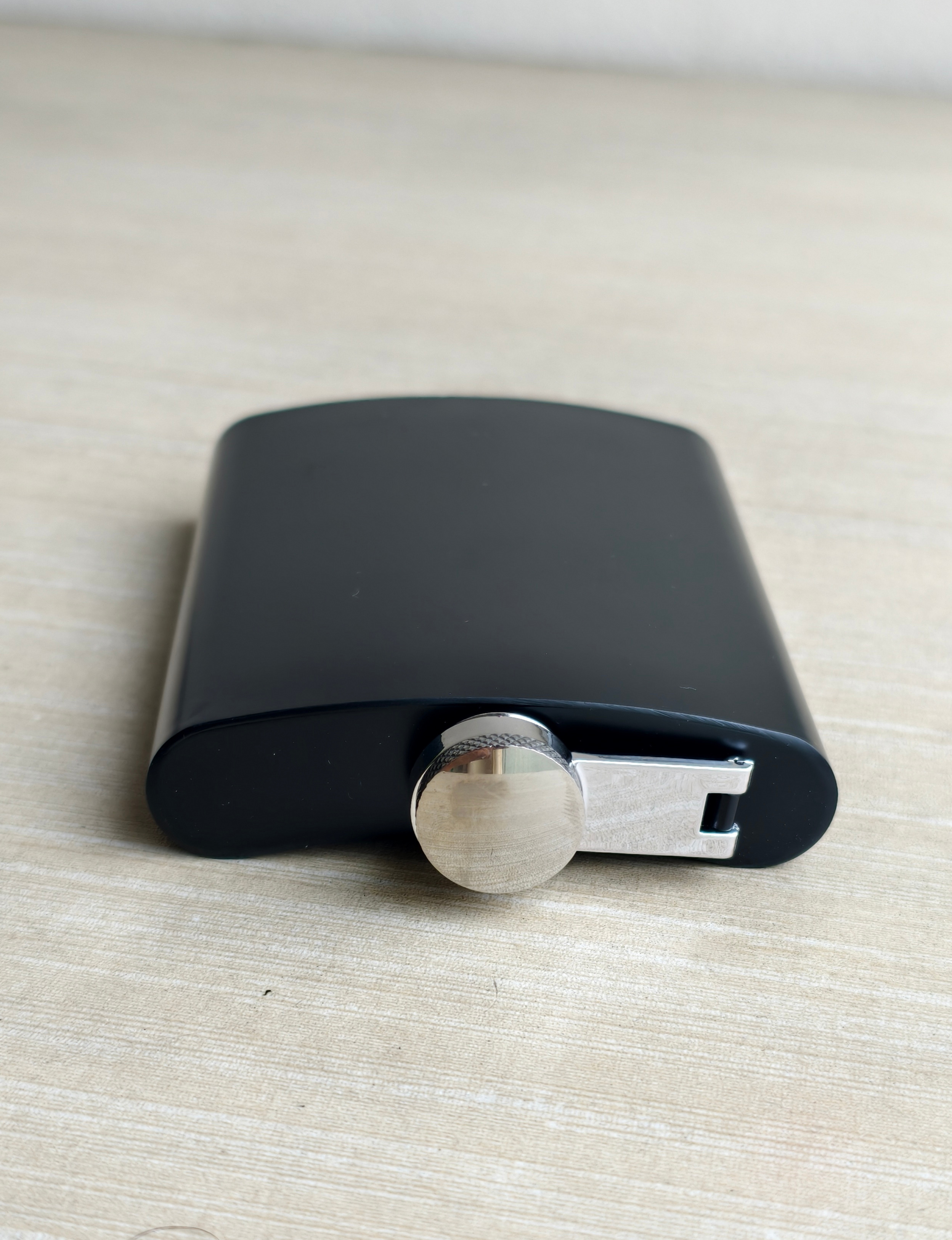 BLACK  HIP FLASK image 3