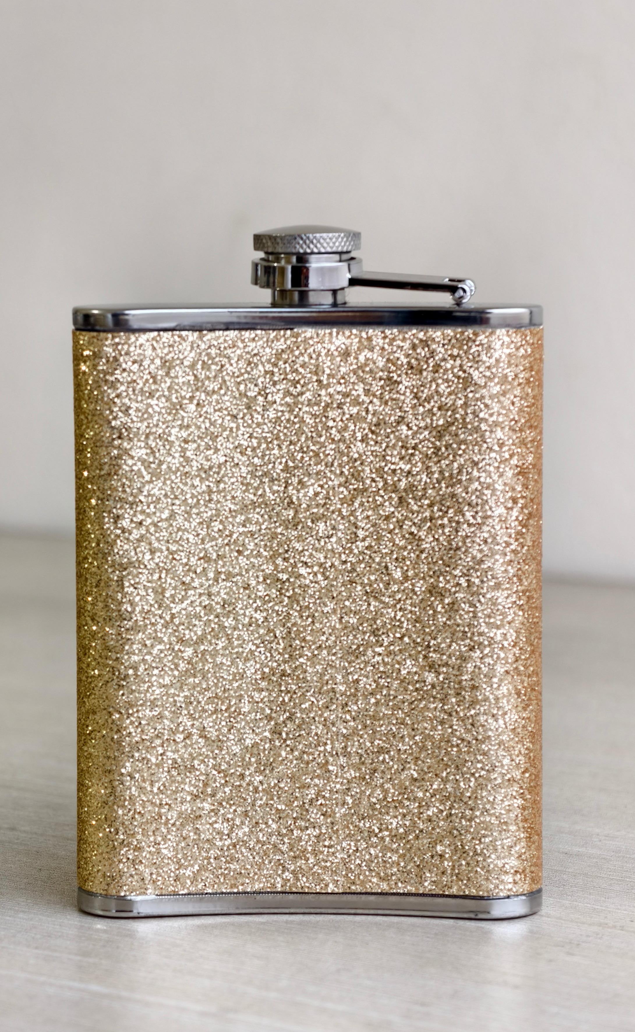 GOLD GRIT HIP FLASK image 2
