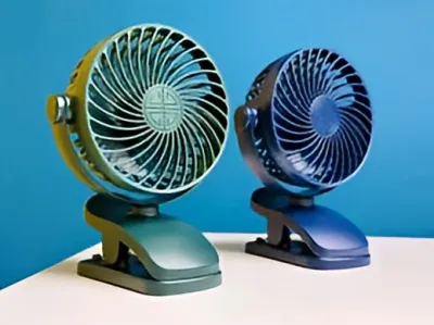 P8 USB Small Handheld Rechargeable Clip Fan_img_4