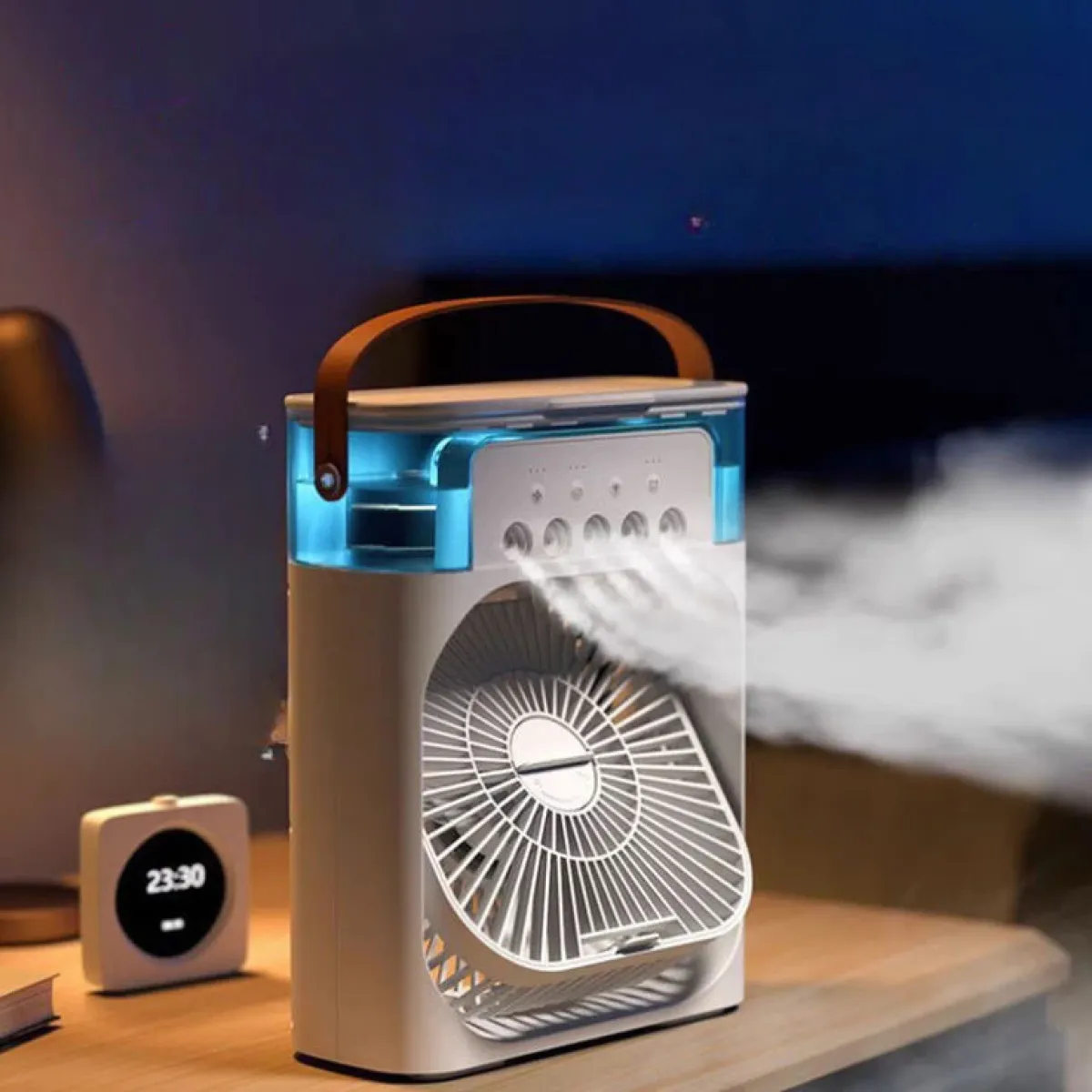 GearUP Air Cooler Fan With Mist Flow – White Color