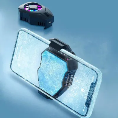 L01 Mobile Phone Radiator Cooler Fan – Black_img_2