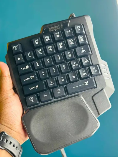 GearUP K190 Mobile Gaming RGB Keyboard & Mouse Combo_img_7
