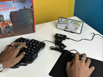 GearUP K190 Mobile Gaming RGB Keyboard & Mouse Combo_img_2