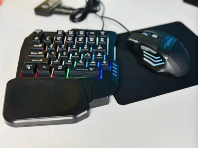 GearUP K190 Mobile Gaming RGB Keyboard & Mouse Combo_img_5