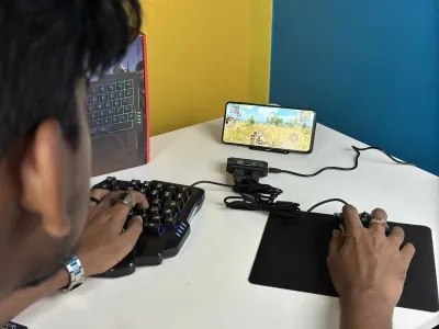 GearUP K190 Mobile Gaming RGB Keyboard & Mouse Combo_img_4