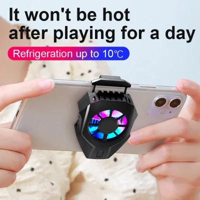 L01 Mobile Phone Radiator Cooler Fan – Black_img_3