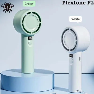 Plextone F2 5 Gear Handheld Fan With Display_img_0