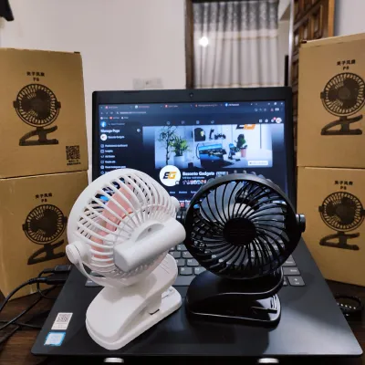 P8 USB Small Handheld Rechargeable Clip Fan_img_8