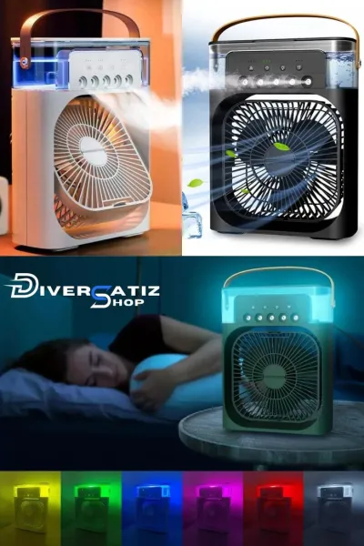 GearUP Air Cooler Fan With Mist Flow – White Color_img_11