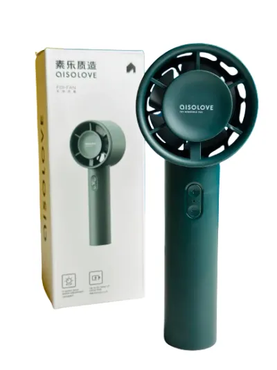 Xiaomi AISOLOVE F01 Handheld Turbo Fan (2000mAh Battery) – Green Color_img_4