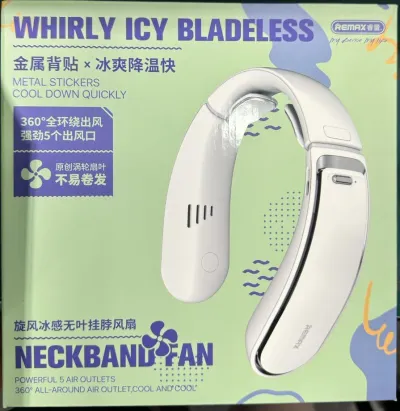 REMAX F20 Whirly Series Icy Bladeless Neck Fan_img_5