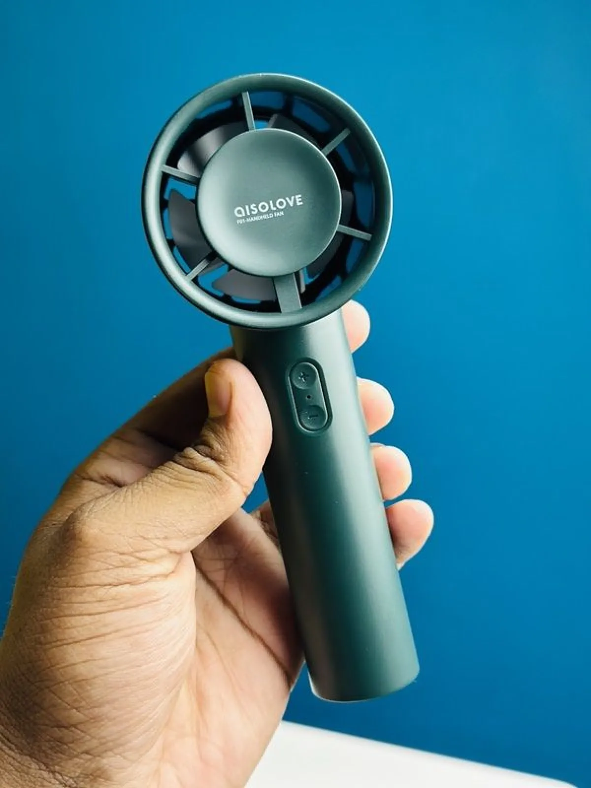 Xiaomi AISOLOVE F01 Handheld Turbo Fan (2000mAh Battery) – Green Color