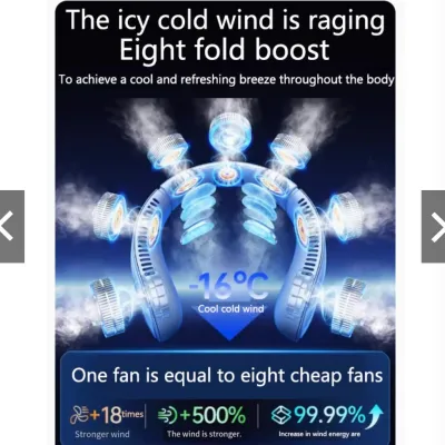 REMAX F20 Whirly Series Icy Bladeless Neck Fan_img_3