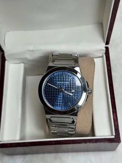 Universe Point Premium Silver Watch – Elegant & Classy Look!_img_0