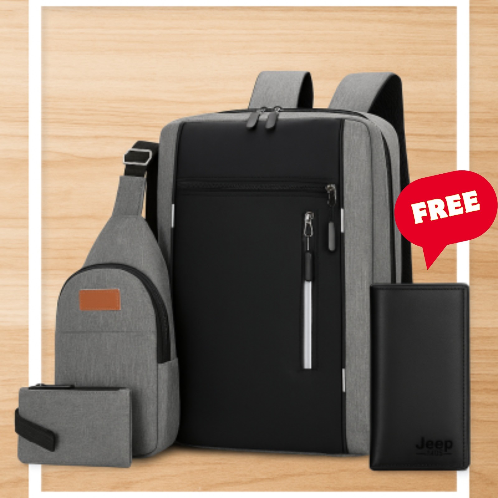 সেরা সঙ্গী Premium Travel Bag Set 3.1।