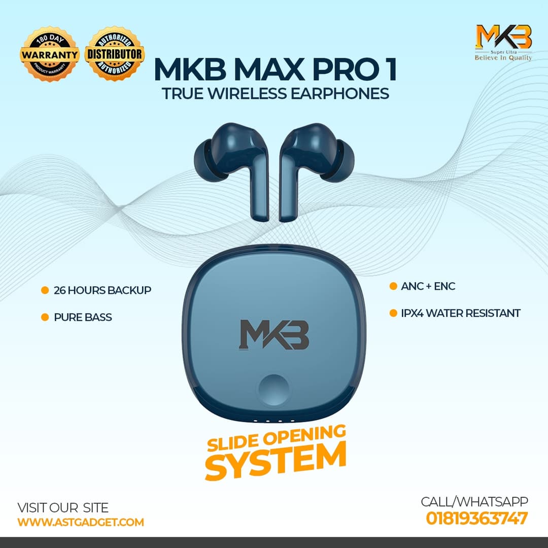 MKB True Wireless Earphones Max Pro 1