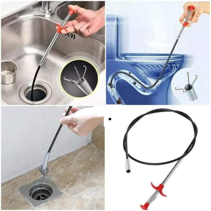 Drain Cleaner Wire Spring Tool দিয়ে! 💪
