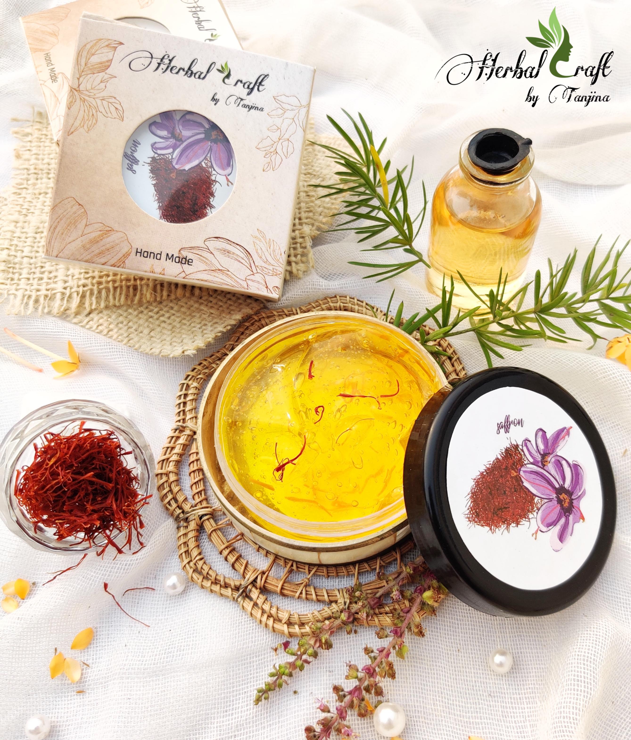 Saffron gel