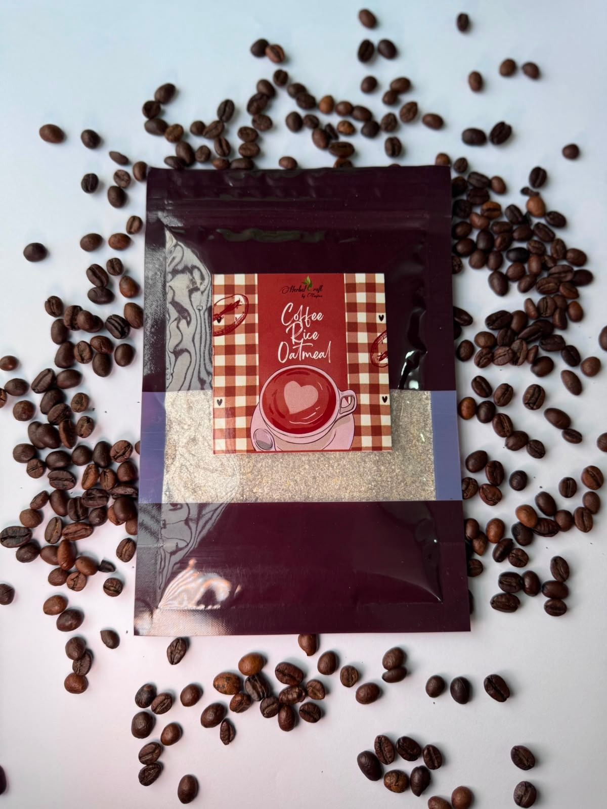 Rice coffee oatmeal facial scrub_img_1